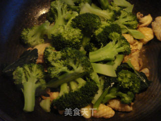 Fried Squid with Broccoli recipe