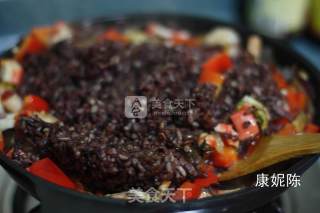 Five Grain Seafood Baked Rice recipe
