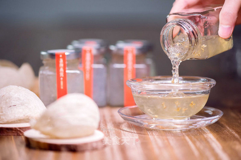 Osmanthus Bird's Nest with Rock Sugar recipe