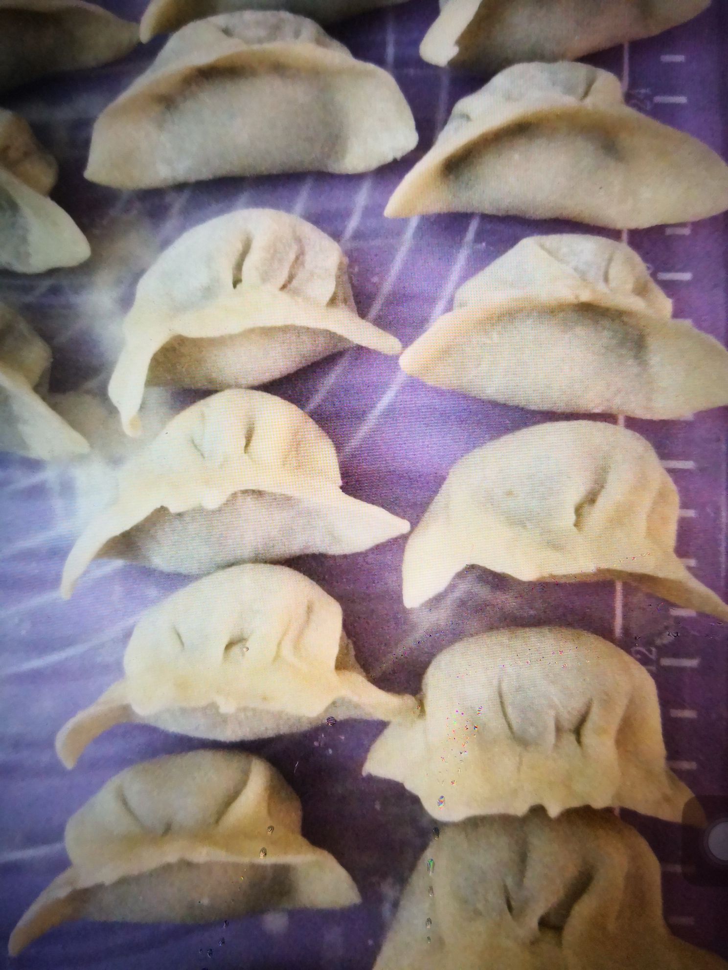 Steamed Dumplings with Wild Celery recipe