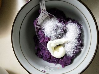 Purple Sweet Potato Cake recipe