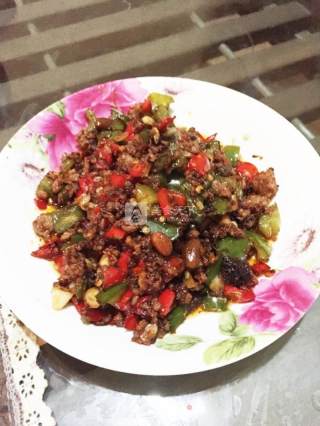 Grilled Eggplant with Garlic Minced Pork recipe