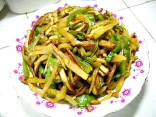 Green Pepper and Mustard Spiced Dried recipe