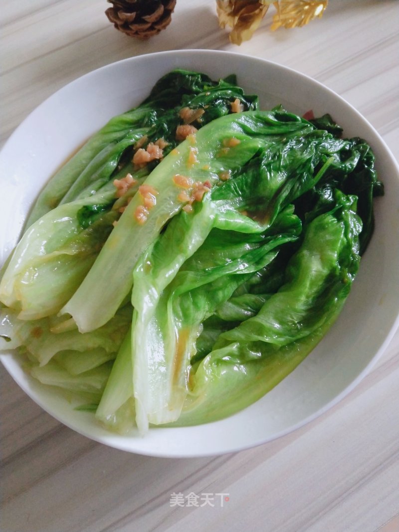 Garlic Lettuce recipe