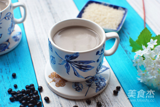 Black Bean Rice Soy Milk recipe