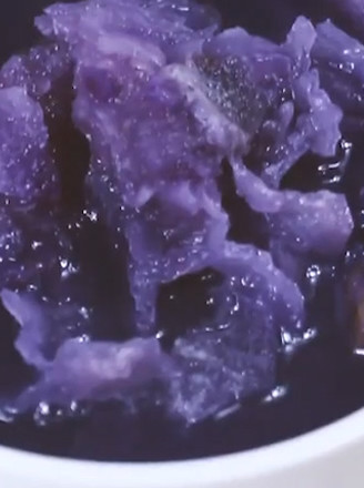 Purple Sweet Potato and Tremella Soup recipe
