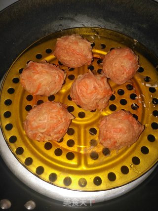 Radish Shredded Meatballs recipe
