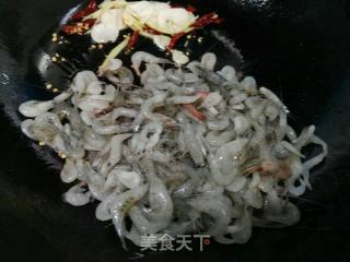 Fried Small River Prawns recipe