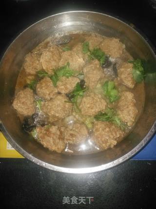 Boiled Soup Meatballs recipe