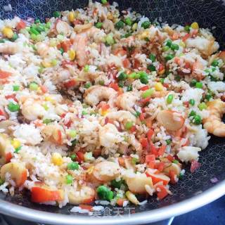 Fried Rice with Shrimp recipe