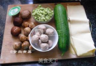 Beef Ball Mixed Vegetable Pot recipe