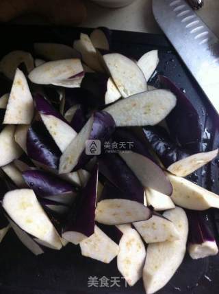 Eggplant with Matsutake recipe