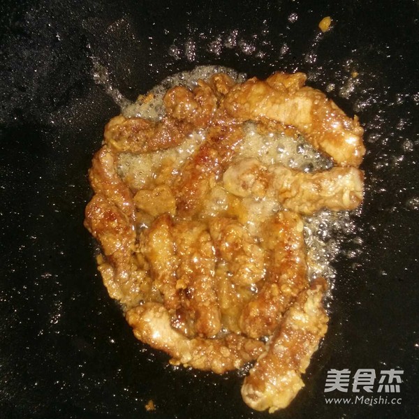 Sweet Fried Meat recipe