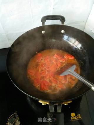 Kuaishou Lazy Meal, Tomato, Egg, Parsley and Noodles recipe