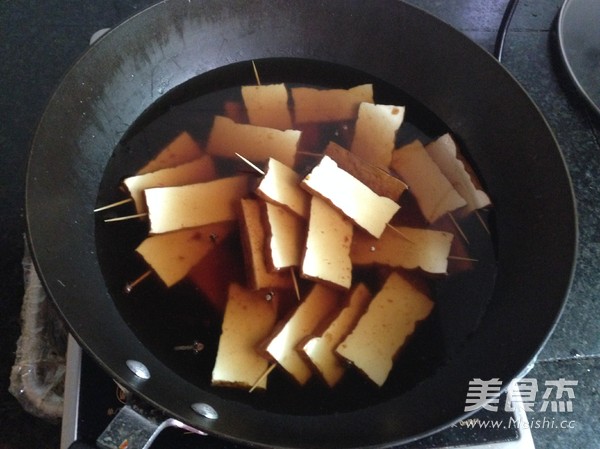 Dried Tofu recipe