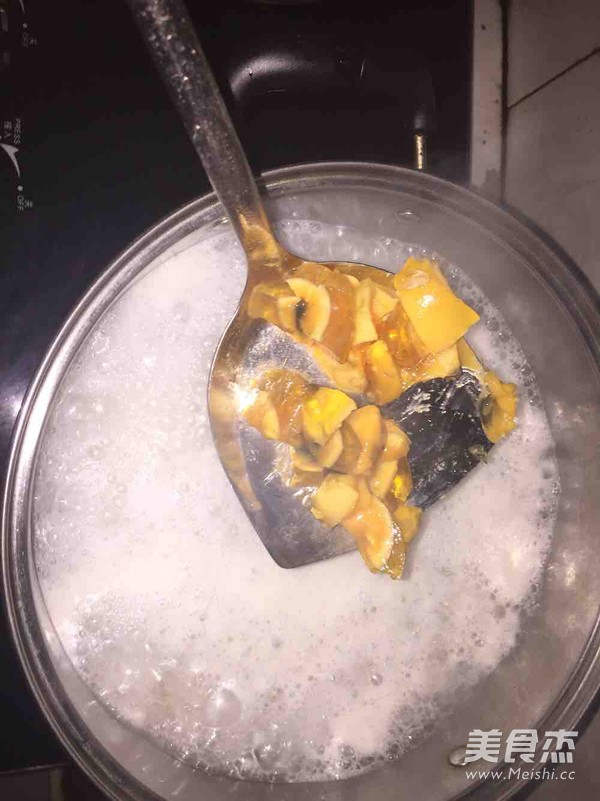 Congee with Preserved Egg and Lean Meat recipe