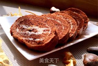 Chocolate Cream Roll recipe