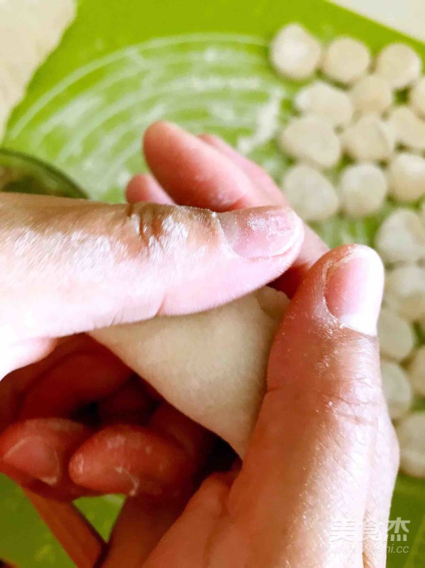 Wontons with Scallion and Pork in Clear Broth recipe