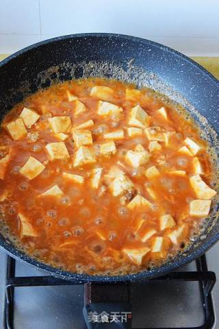 Smooth and Tender Flavor-stewed Tofu with Large Prawn Paste recipe