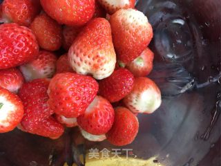 Strawberry Yam Puree recipe