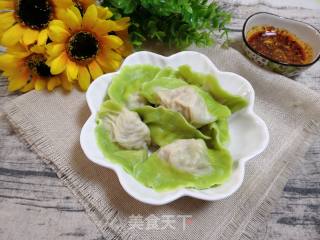 #面食# Jade Baicai Dumplings recipe