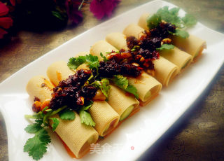 Refreshing Bean Curd Roll recipe