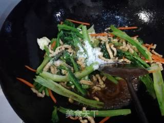 Fried Noodles with Vegetables, Eggs and Pork recipe