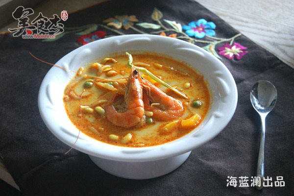 Thai Curry Shrimp Soup recipe