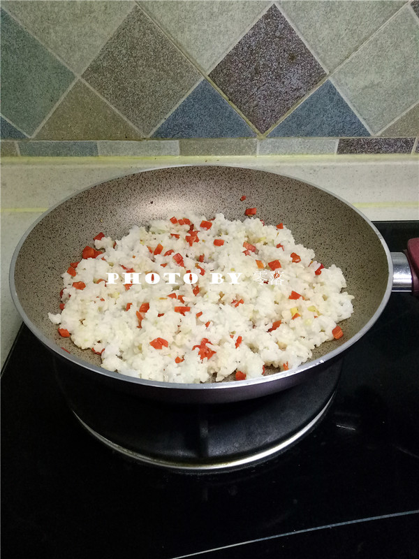 Three-color Fried Rice recipe