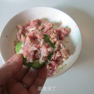 Pan-fried Stuffed Bitter Gourd recipe