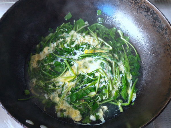 Lily and Dandelion Egg Soup recipe