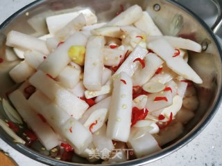 Sweet and Sour Radish recipe