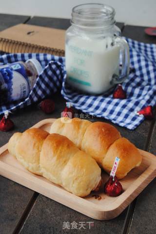 #aca烤明星大赛#ham Sausage Soy Milk Bread recipe