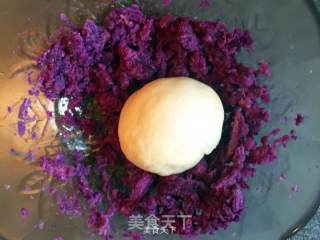 Purple Sweet Potato Mantou recipe