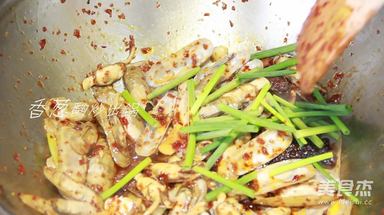 Spicy Fried Razor Clams recipe