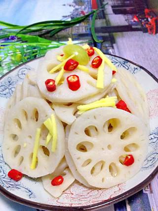 Cold Lotus Root recipe