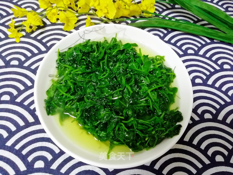 Vegetarian Fried Pea Sprouts recipe