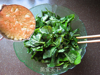 Steamed Sweet Potato Leaves recipe