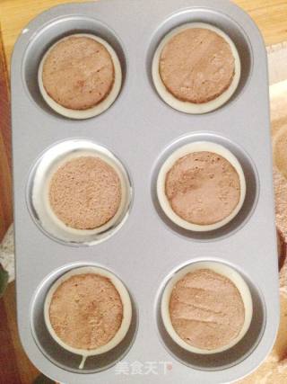 #四session Baking Contest and is Love to Eat Festival#cocoa Cake Coconut Fragrant Bavarium recipe