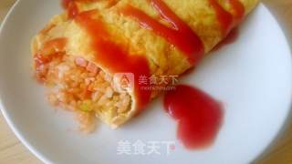 Japanese Style Omelet Rice recipe