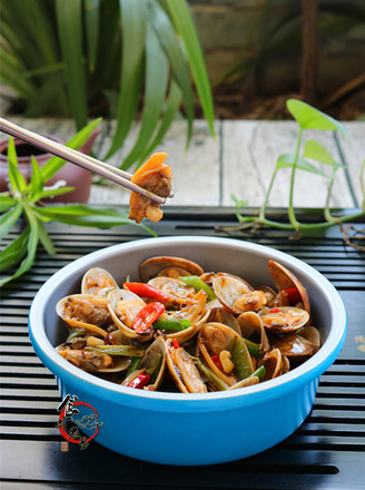 Spicy Popped Clams recipe