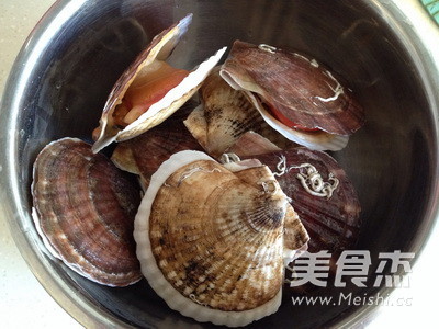 Steamed Scallops with Garlic Vermicelli recipe