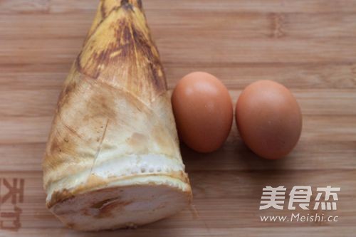 Winter Bamboo Shoots Run Out of Eggs recipe