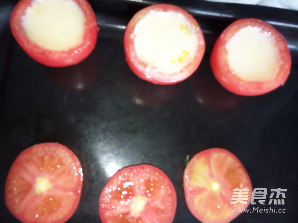 Tomato Baked Egg Pudding recipe