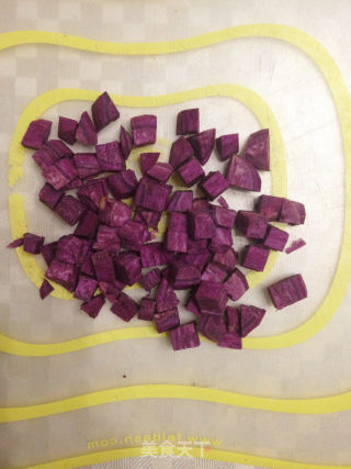Super Simple-purple Sweet Potato Tart recipe
