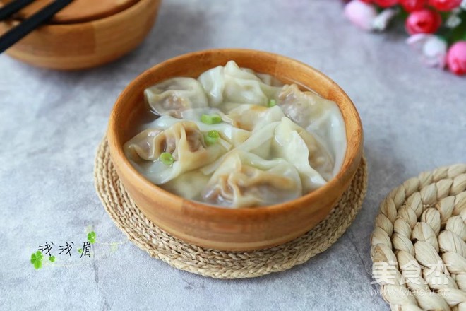 Fresh and Delicious Small Wontons recipe