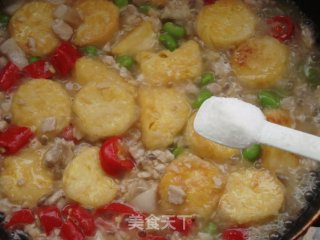 Tofu with Minced Meat recipe