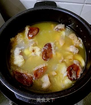 Summer Durian Chicken Pot recipe
