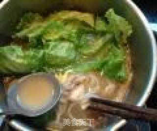 Chicken Soup Rice Noodles recipe