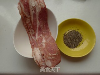 [fried Bacon Toast] ——the Temptation of Salty and Delicious Flavor recipe